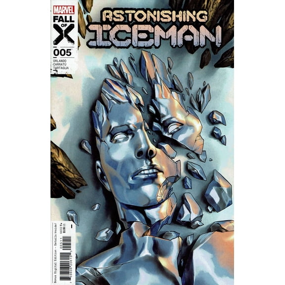 Astonishing Iceman #5 VF ; Marvel Comic Book