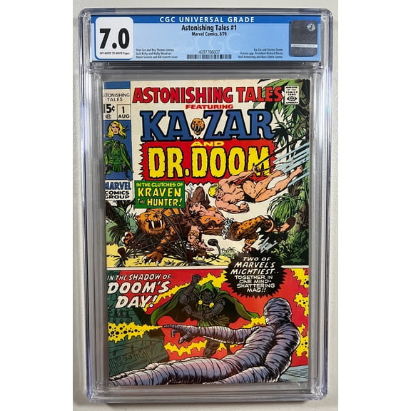Astonishing Tales #1 - CGC 7 Comic Book