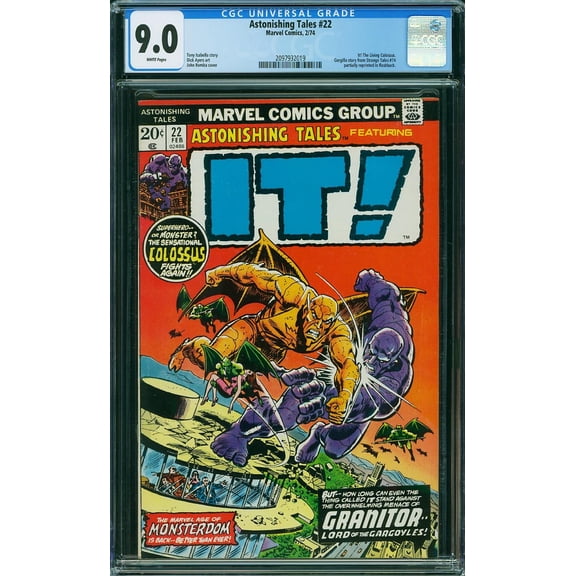Astonishing Tales #22 - CGC 9 Comic Book