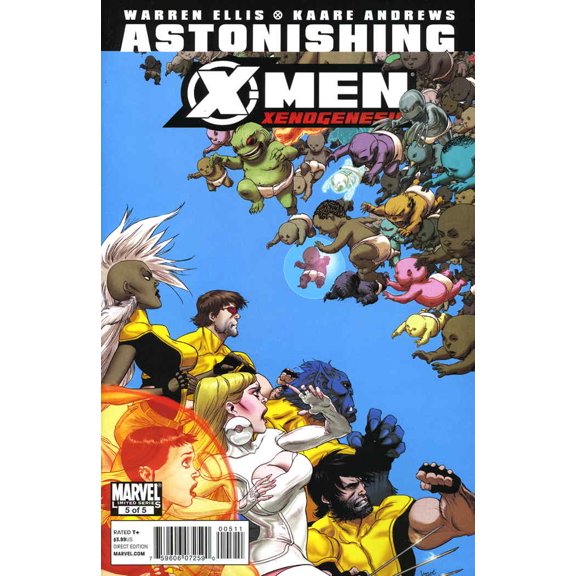 Astonishing X-Men: Xenogenesis #5 VF ; Marvel Comic Book