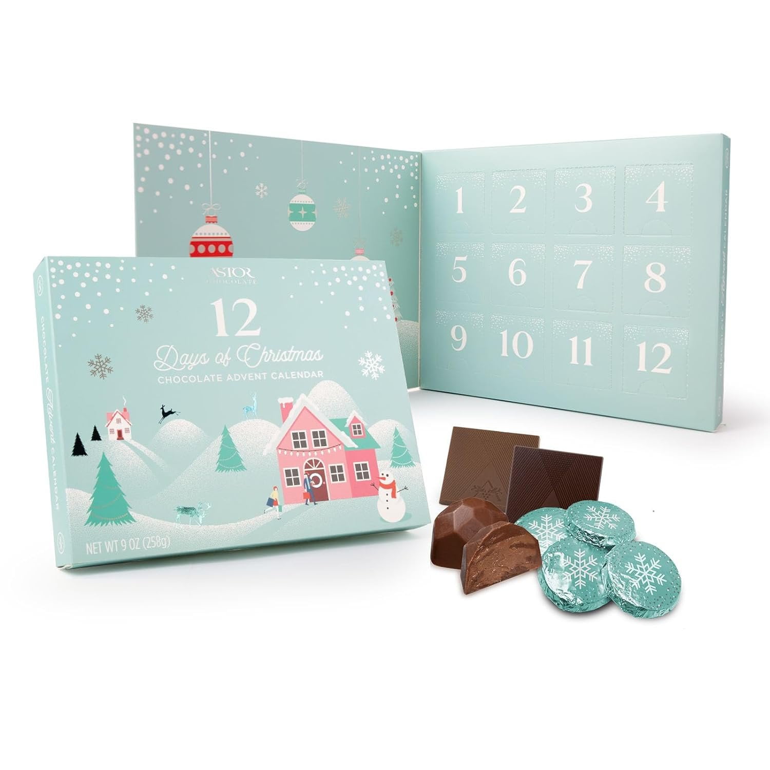 Astor Chocolate Holiday Advent Calendar 2023 Christmas Countdown Chocolate Advent Calendar Near Me