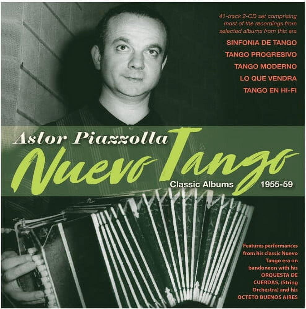 Astor Piazzolla - Nuevo Tango: Classic Albums 1955-59 - Music & Performance - CD