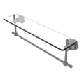thumbnail image 1 of Astor Place 22 Inch Glass Vanity Shelf with Integrated Towel Bar, 1 of 3