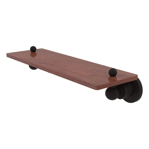 Astor Place Collection 16 Inch Solid IPE Ironwood Shelf
