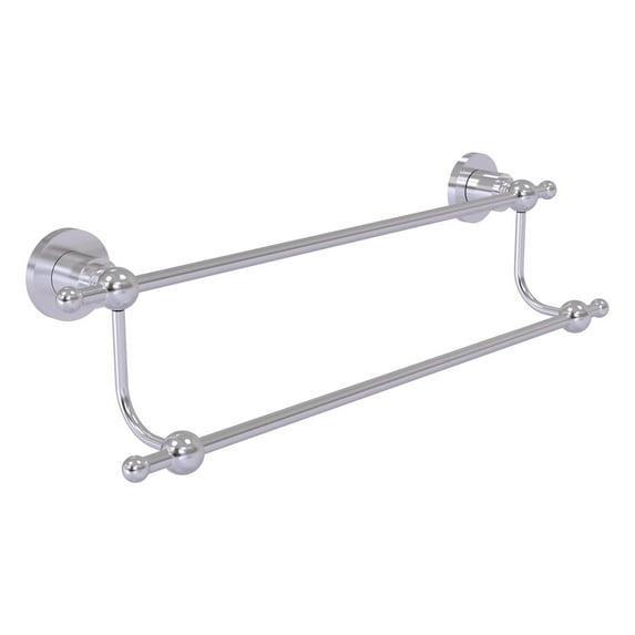 Astor Place Collection 18-in Double Towel Bar in Satin Chrome