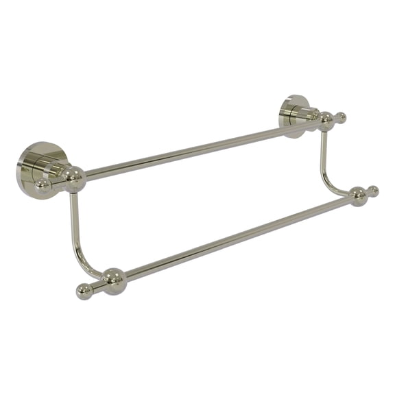 Astor Place Collection Double Towel Bar - Polished Nickel / 36 Inch