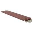 thumbnail image 1 of Astor Place Collection Solid IPE Ironwood Shelf - Polished Nickel / 22 Inch, 1 of 5