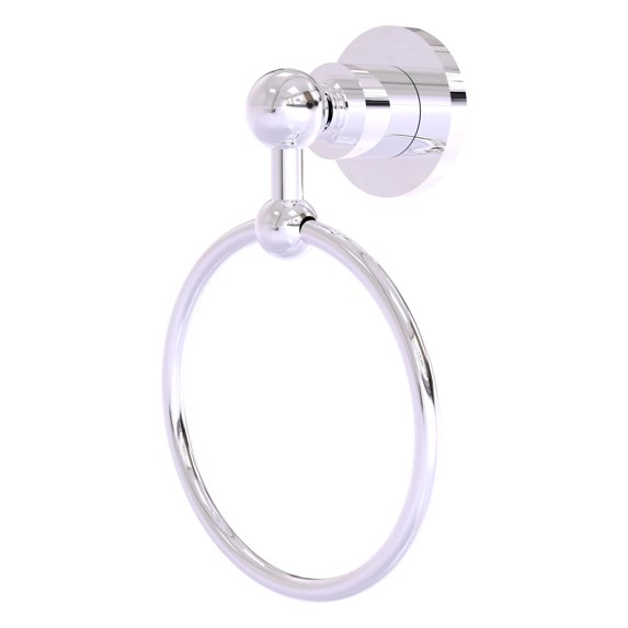 Astor Place Collection Towel Ring in Polished Chrome
