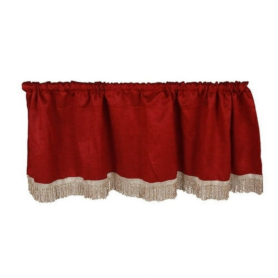 Astoria Grand Samiyah Luxurious Chenille 60'' Abstract Curtain Valance