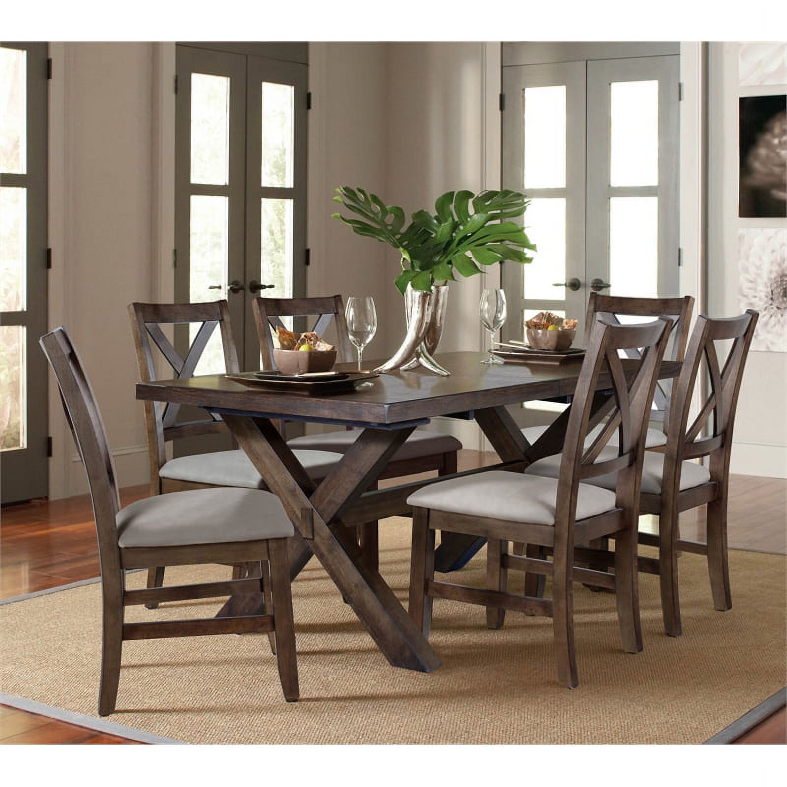 Better Homes & Gardens Bankston Dining Table, Mocha - Walmart.com