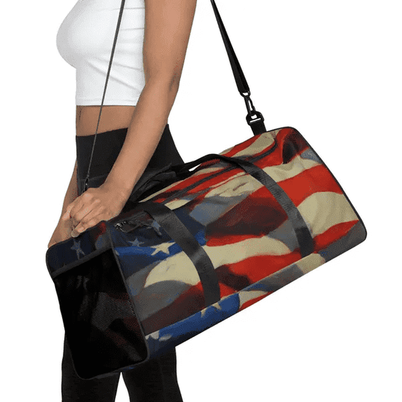 Old Glory Flag Duffle Bag, Astoria