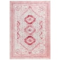 thumbnail image 1 of Astorug 5x8 Area Rugs for Living Room, Washable Area Rug, Rugs for Bedroom, Kitchen Rugs, Vintage Boho Carpet, Soft Non-Slip, Low Pile Large Area Rug for Office Dining Room, Pink, 1 of 8