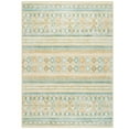 thumbnail image 1 of Astorug 6x9 ft Modern Bohemian Area Rug - Yellow and Green Geometric Pattern Non-Slip Rug, Ultra-Soft Stain Resistant Easy Clean, Perfect for Living Room, Bedroom, Entryway Decor, 1 of 8