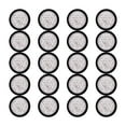 thumbnail image 1 of Astra Depot 20X Red Round 4" 24-LED Brake Stop Tail Light Clear Lens Fit Cargo Semi Trailer Container Tractor Truck Bus Lorries, 1 of 9