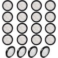 thumbnail image 1 of Astra Depot 20X Round 4" Clear Lens 24-LED White Back Up Reverse Tail Light Fit Cargo Semi Trailer Container Tractor Truck Bus Lorries, 1 of 7