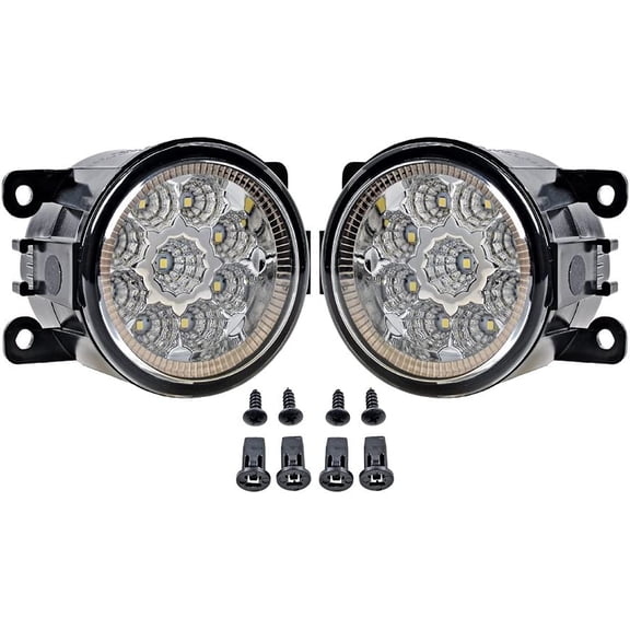 Astra Depot 55W 9-LED Fog Lights For Fiat Honda Jaguar Lincoln Nissan Honda Subaru XV Suzuki