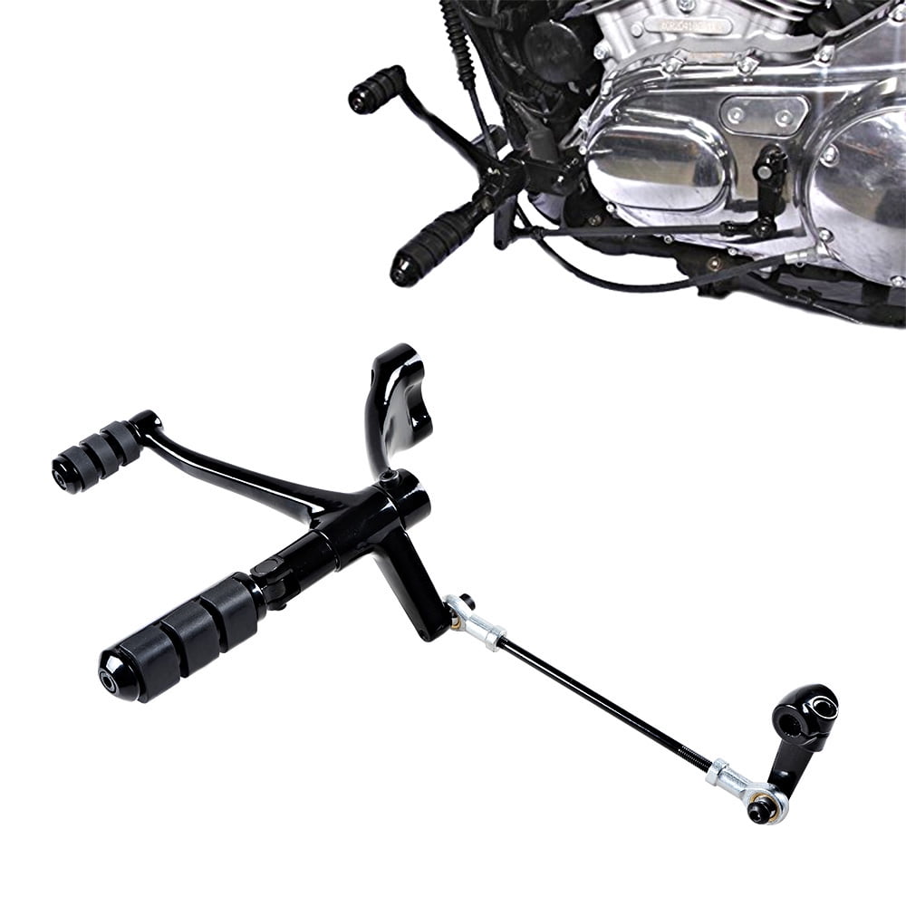 Astra Depot Black Forward Control Linkage with Foot Pegs Fit 20042013