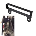 thumbnail image 1 of Astra Depot Black Steel 10" Hawse Fairlead Flip-Up License Plate Mount Holder Bracket ATV UTV SUV, 1 of 9