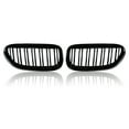 thumbnail image 1 of Astra Depot Glossy Black Kidney Grille Double Line Fit 2004-2010 BMW E63 E64 650i 650Ci 645Ci M6 2-Door, 1 of 7