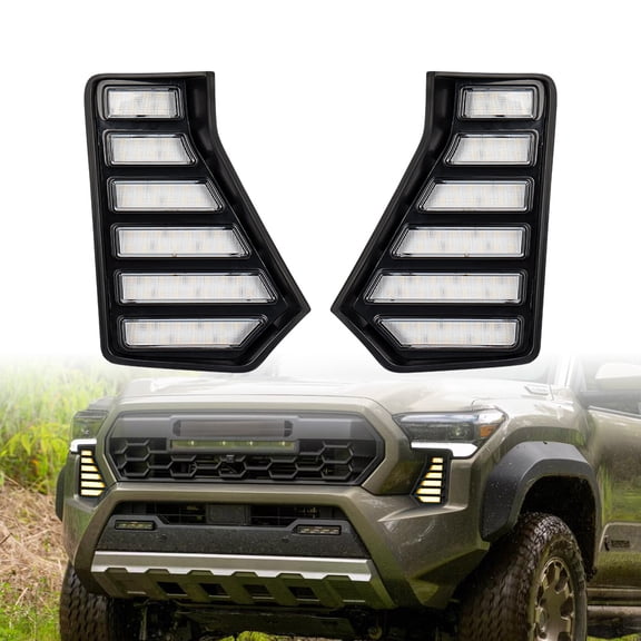 Astra Depot LED DRL Daytime Running Fog Light For 2024-2026 Toyota Tacoma TRD Sport SR5