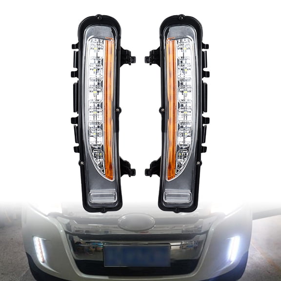 Astra Depot LED Daytime Running Light Turn Signal Fog Lamp For Ford Edge 2011-2014