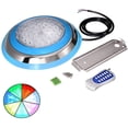 thumbnail image 1 of Astra Depot Multiple Color RGB Underwater IP68 47W LED Inground Pool Light 12V AC with Remote Control - 4.14ft Cord, 1 of 3