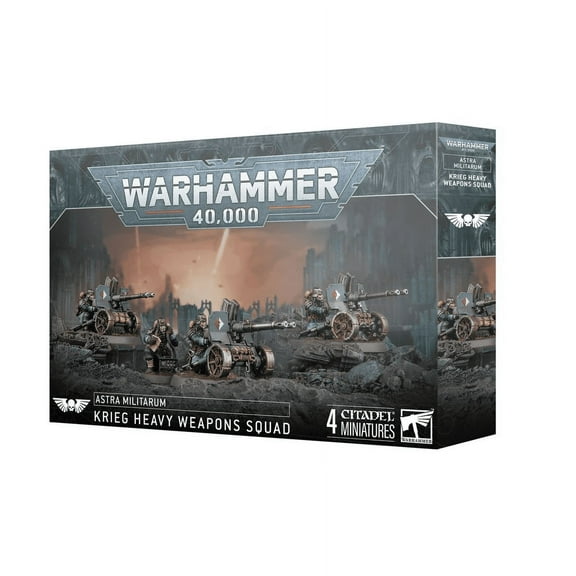 Games Workshop - Warhammer 40K - Astra Militarum - Krieg Heavy Weapons Squad