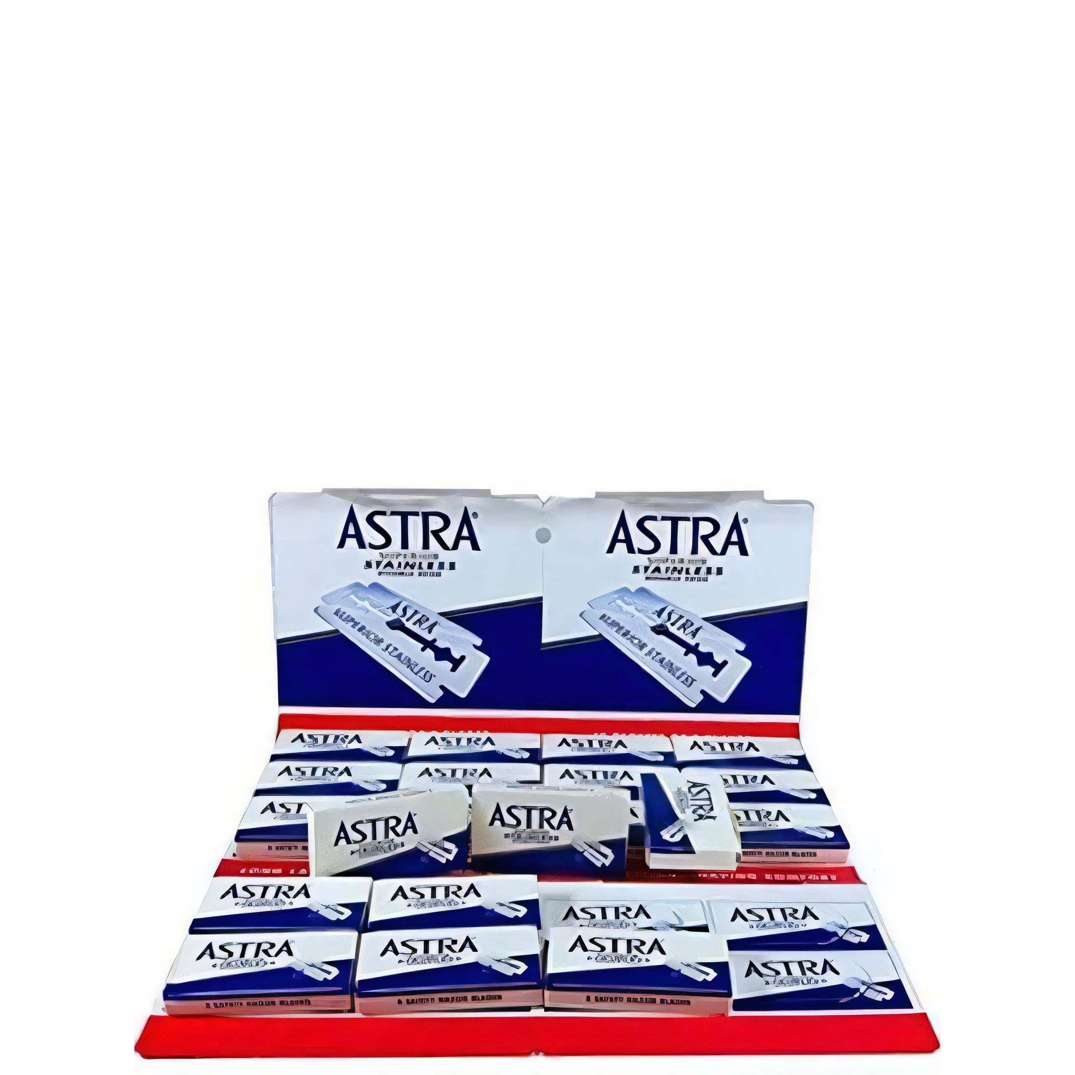 Astra Superior Stainless Double Edge Safety Razor Blades 100's ...