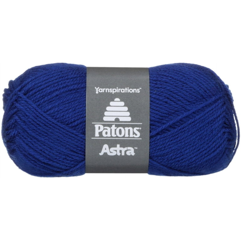 Astra Yarn - Solids-Electric Blue, Pk 10, Patons