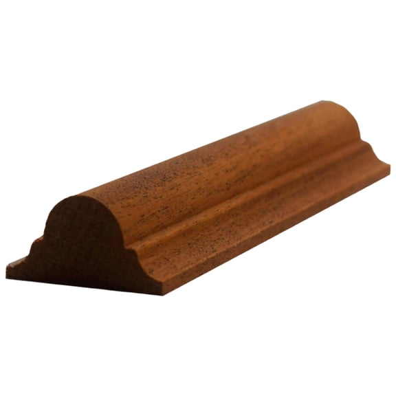 Astragal Molding 11/16" x 1-3/8" EWAS12, Sapele Mahogany, 94"