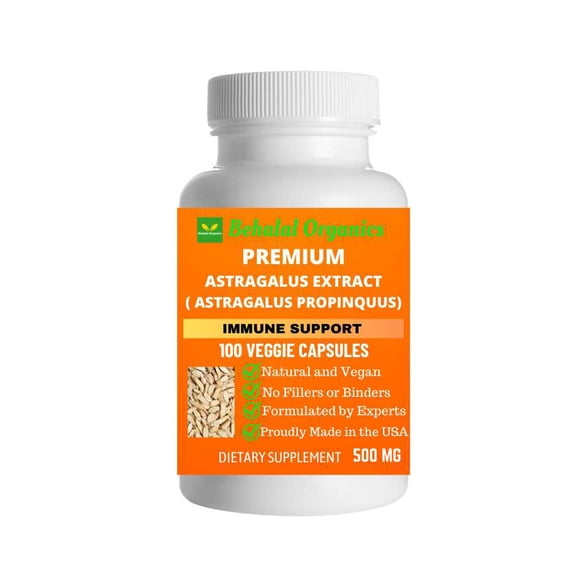 Astragalus extract 100 Quick Release Capsules - 500mg Per Capsule