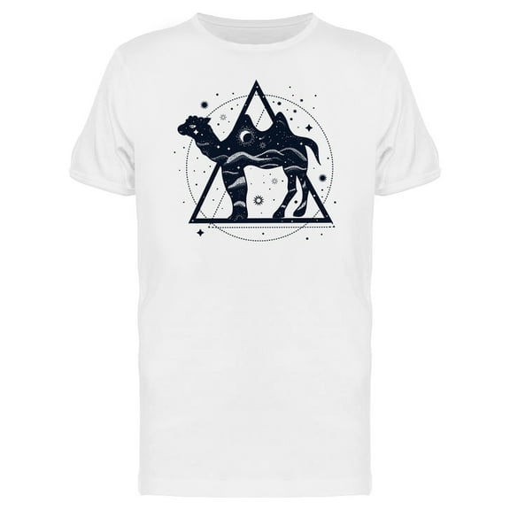 Astral Night Camel T-Shirt Men -Image by Shutterstock, Male Large