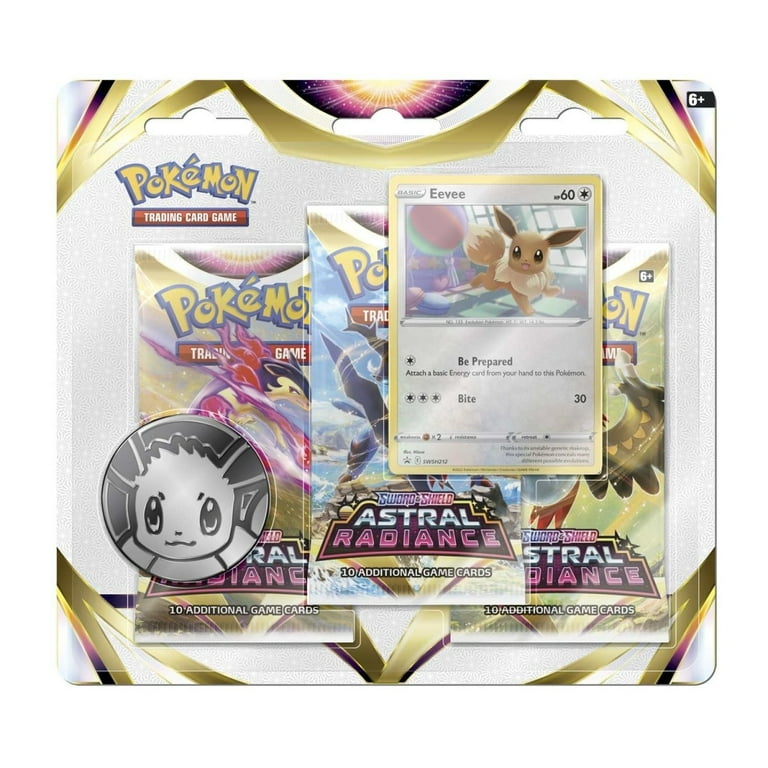 Astral Radiance 3-Pack Booster Blister | Eevee - Walmart.com