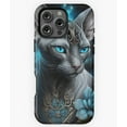 thumbnail image 1 of Astral Sphynx Cat Celestial Galaxy Phone Case for iPhone 16 15 14 13 12 11 Pro Max, 1 of 2