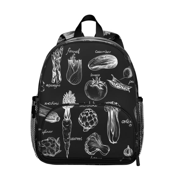 Astral Student Backpack – Gothic Celestial Moon And Star Steampunk Lunar Eclipse Cosmic Solar Sunburst Elements Print