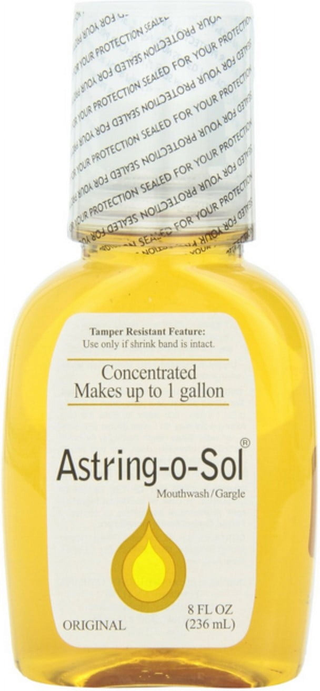 Astring-O-Sol Concentrated Mouthwash/Gargle, Original 8 oz