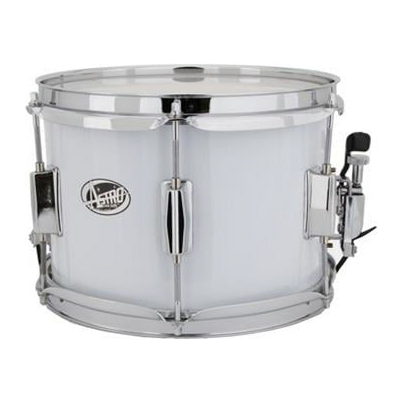 Astro 10 x 7 in. Marching Snare Drum, White