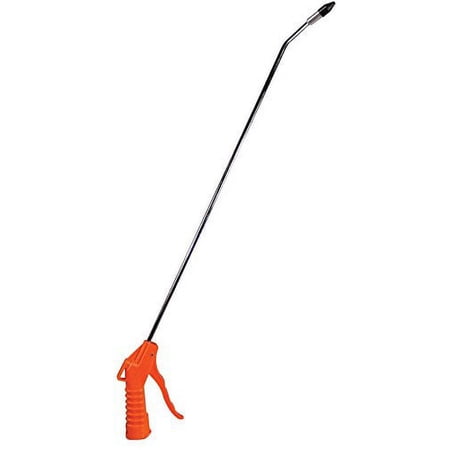 Astro 1716 Deluxe Air Blow Gun with 20-Inch Long Angled Nozzle and 1/2-Inch Removable Rubber Tip