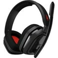 thumbnail image 1 of Astro A10 Headset - Stereo - Red, Gray - Mini-phone - Wired - 32 Ohm - 20 Hz - 20 kHz - Over-the-ear, Over-the-head - Binaural - Circumaural, 1 of 7