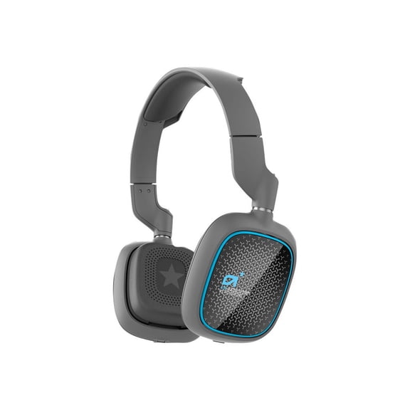 Astro A38 - Headset - on-ear - Bluetooth - wireless - NFC - active noise canceling - dark gray