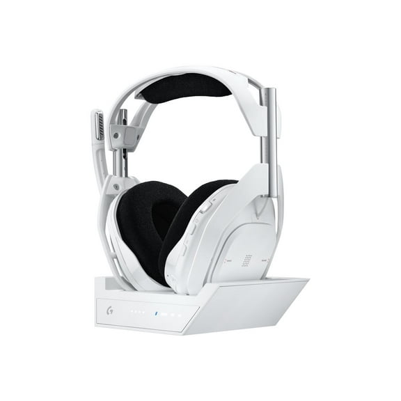 Astro ASTRO A50 X - Stereo - Wireless - Bluetooth - 39.4 ft - 20 Hz - 20 kHz - On-ear, Over-the-head - Binaural - Circumaural - Omni-directional Microphone - White