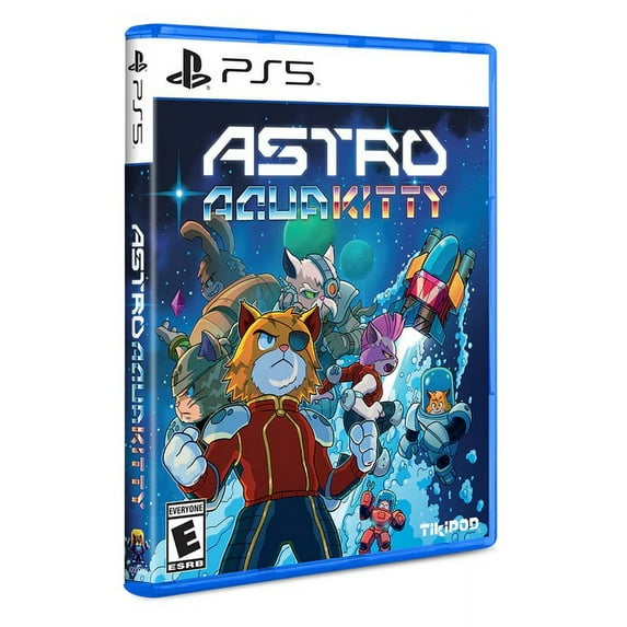 Astro Aqua Kitty (LRG #67) - PlayStation 5