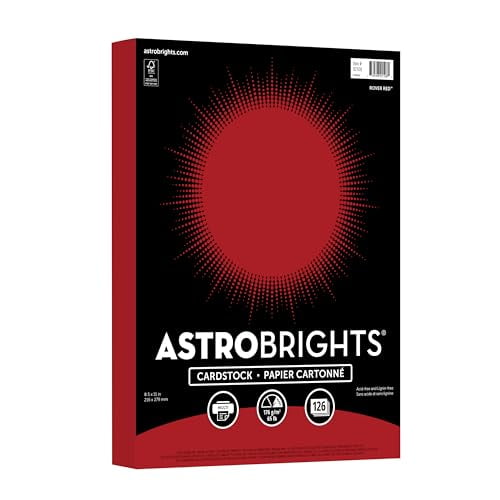 Astro Astrobrights Printable Multipurpose Card Stock 92108