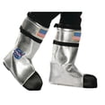 thumbnail image 1 of Child's Silver Astronaut Boot Tops Costume Accessory, 1 of 2