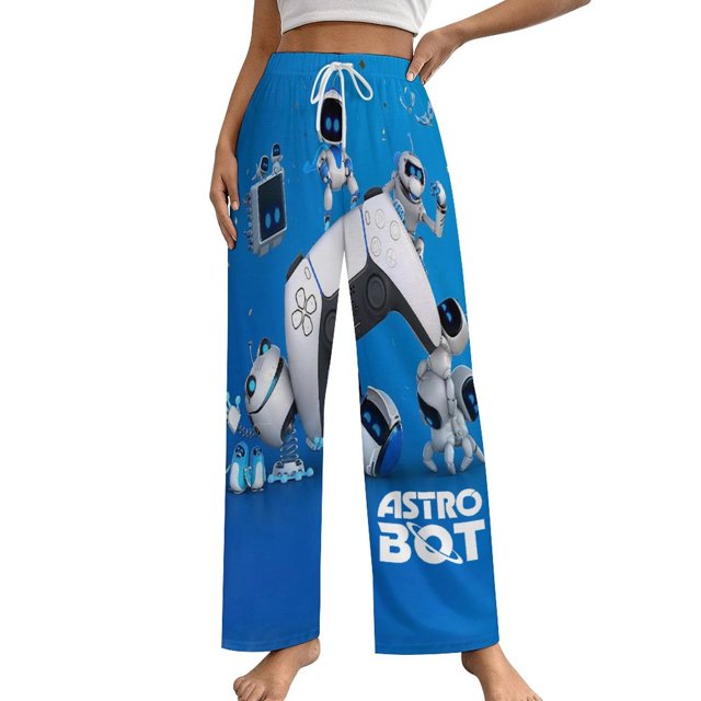 Astro Bot Adult Pajama Suit Long Sleeve Sleepwear Soft Pjs Pants Lounge ...