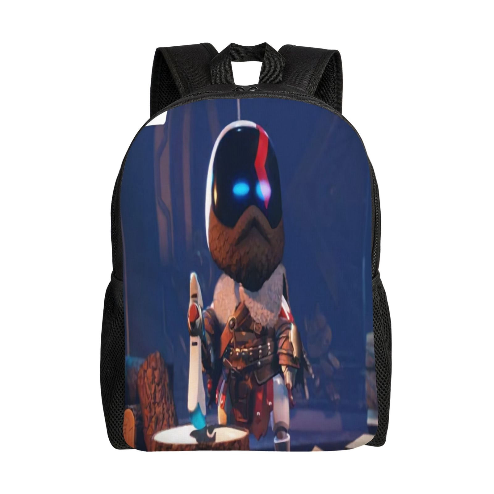 Astro Bot Backpack With Pockets, Unisex Lightweight Comfortable ...