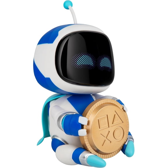 Astro Bot Coin Buddies Money Box  18cm Interactive Piggy Bank with Sound Effects, Battery-Powered Coin Bank for Kids & Gamers, Fun Savings Toy (Batteries Not Included) |