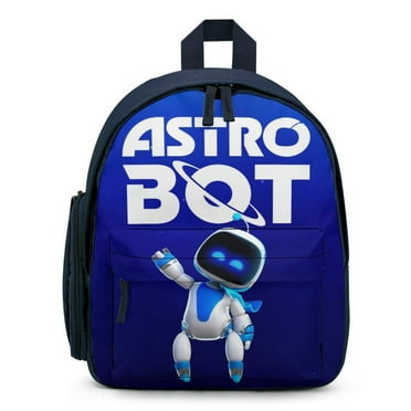 Astro Bot Lightweight Backpack Shoulder Bags Adjustable Straps Daypack Basic Bag Travel