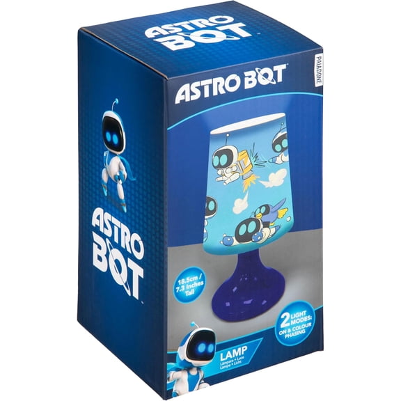 Astro Bot Table Lamp - Officially Licensed PlayStation Merchandise, Battery Powered Light for Home, Office and Game Rooms,