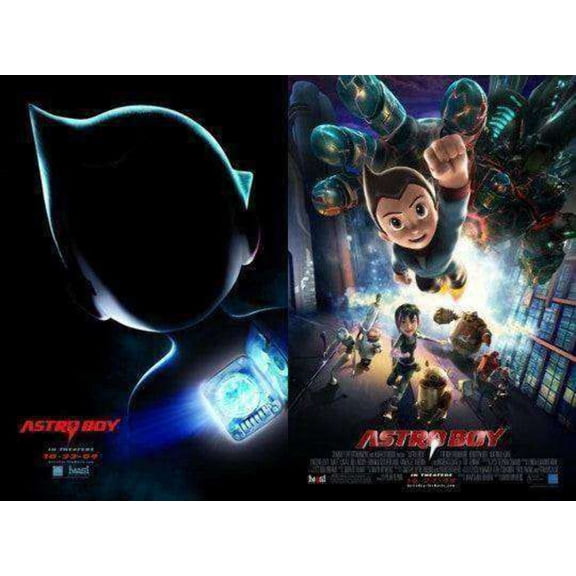 Astro Boy 2009 Movie set of 2 mini 11x17 promo posters